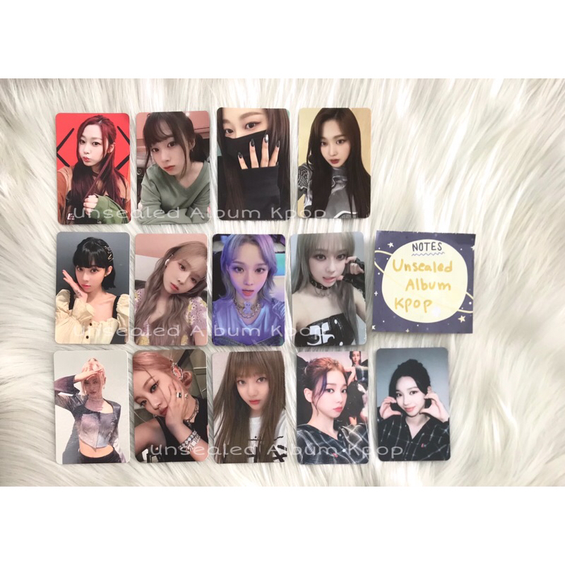 Aespa Girls Photocard pc SGS digipack photobook kwangya real world target exclusive winter ningning 