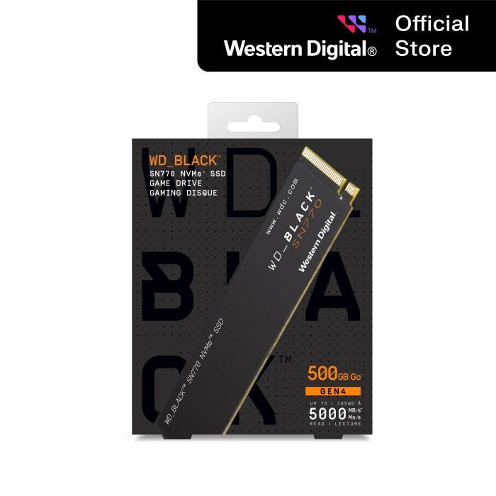 SSD WD Black SN770 250GB 500GB 1TB - SSD M.2 NVMe PCIe