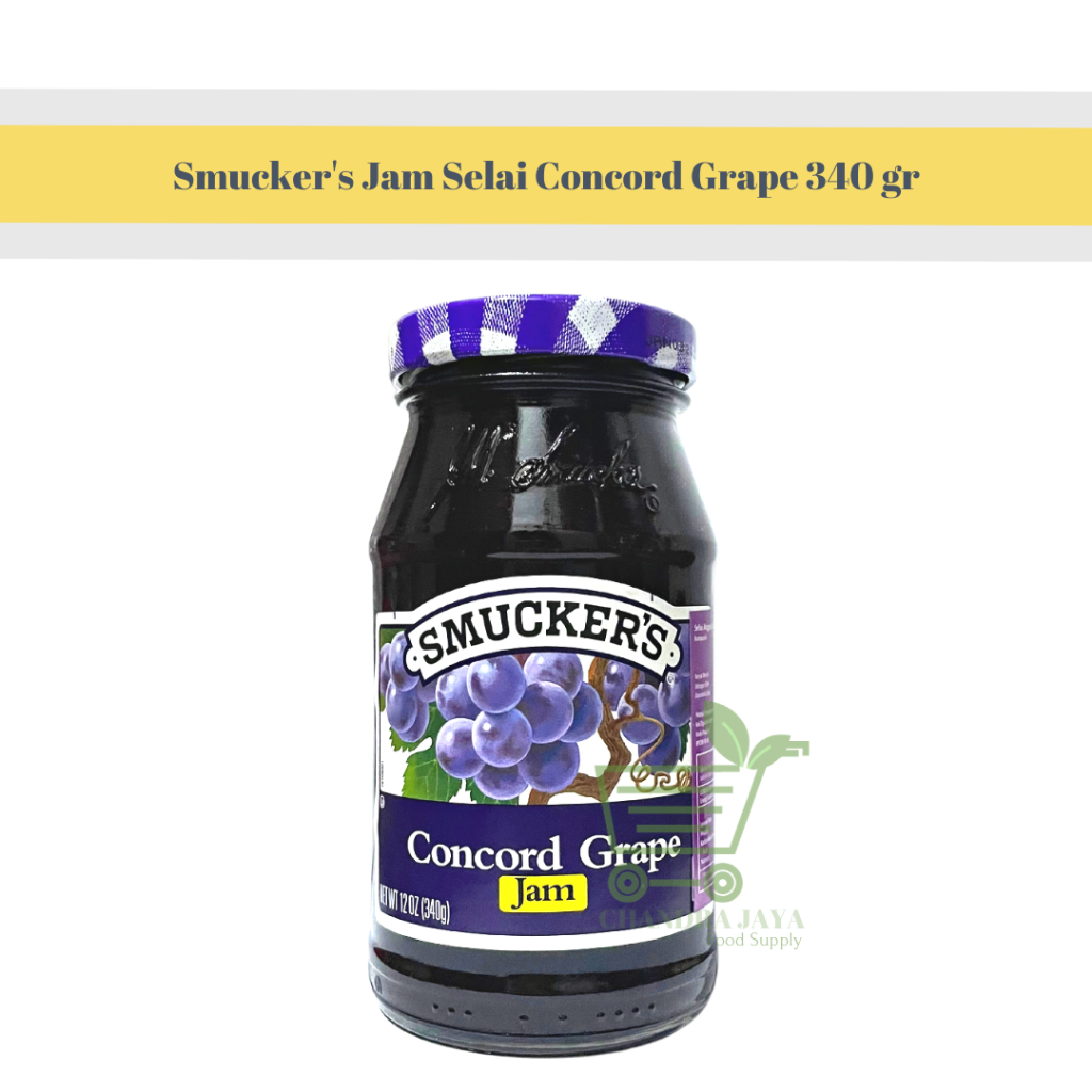 

smucker's jam blueberry 340gr