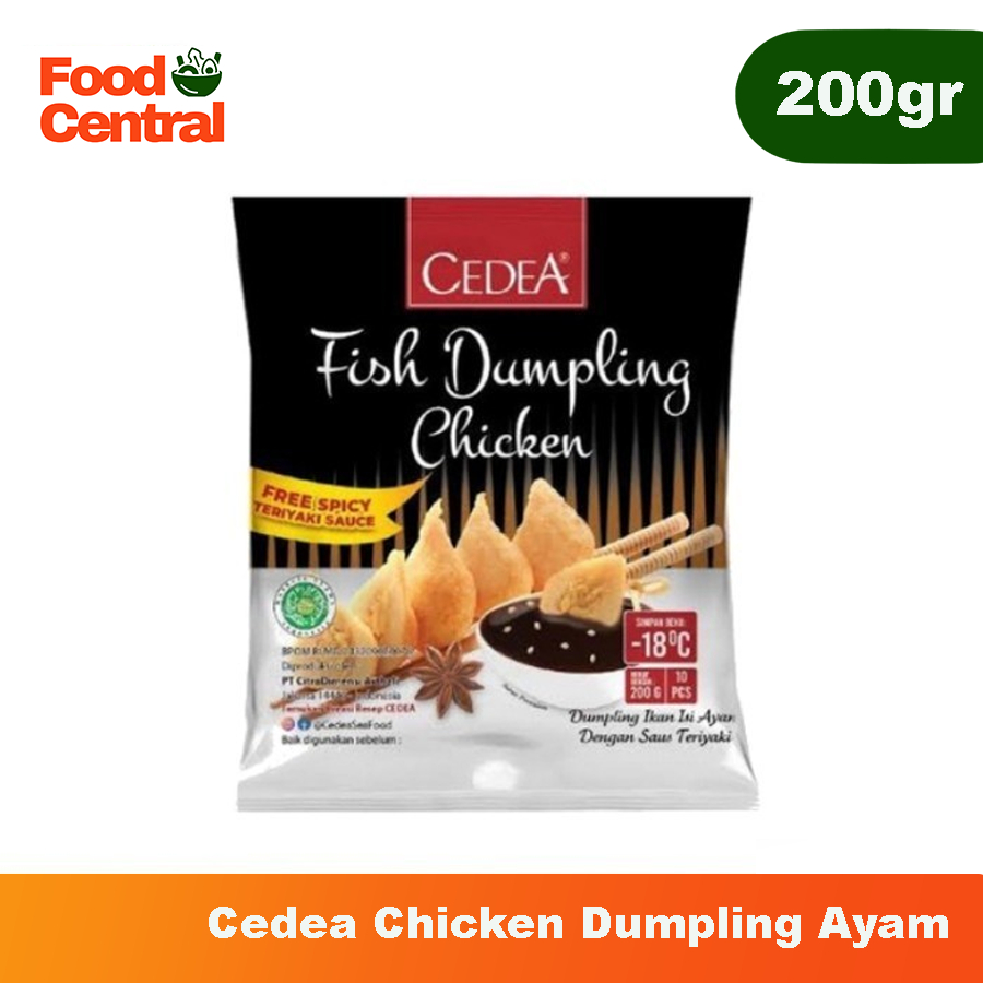 

Cedea Chicken Dumpling Ayam 200gr