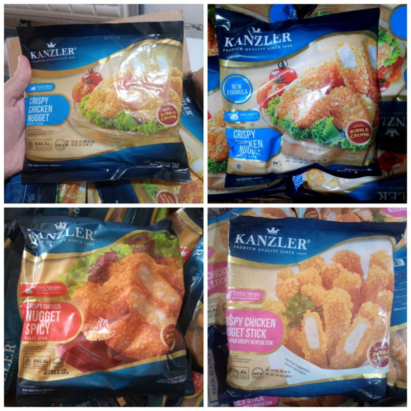 

Naget Viral Sultan Kanzler Crispy Chicken Nugget [120g/450g]