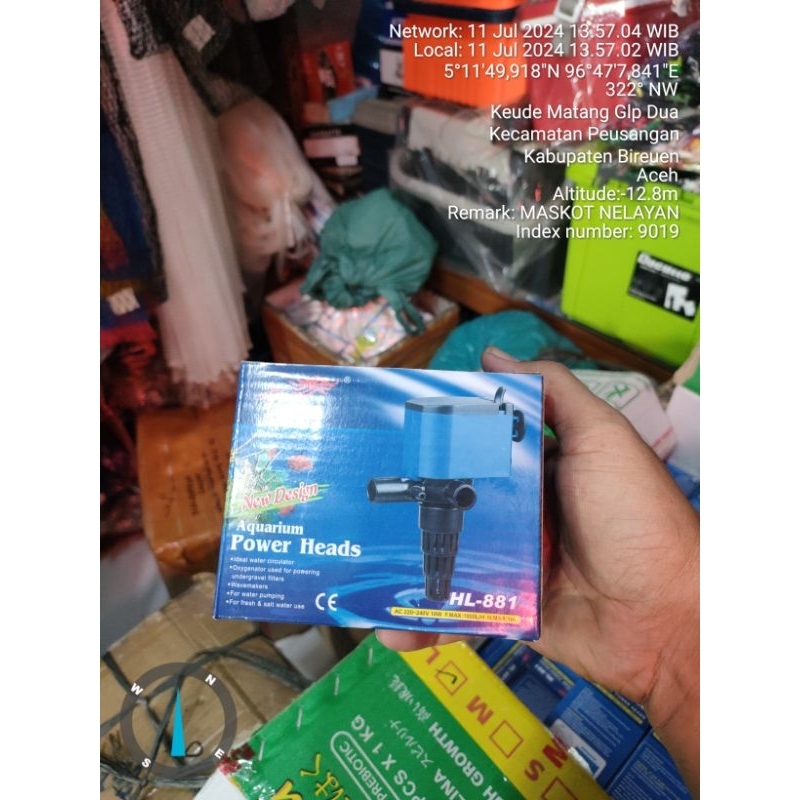 PUMP AQUARIUM POWER HEADS HL881