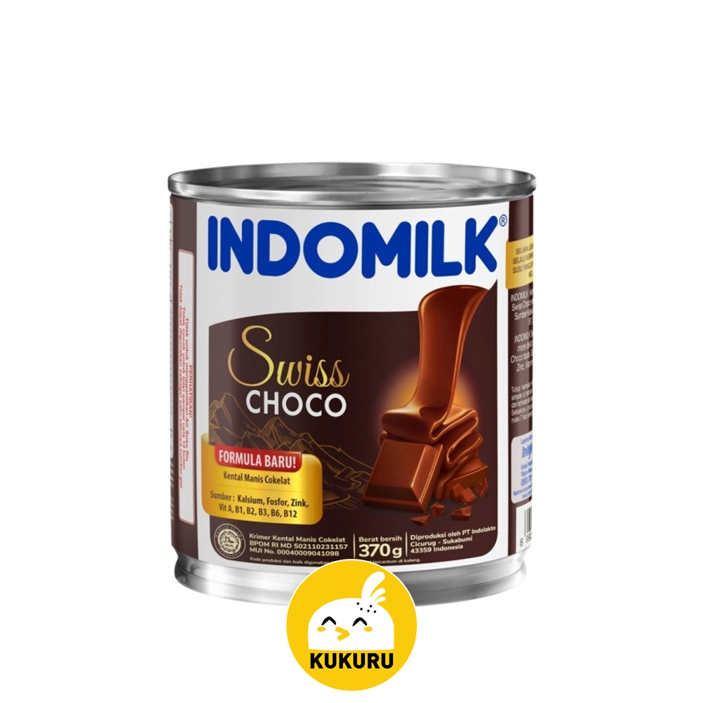 

INDOMILK CHOCO SUSU KENTAL MANIS KALENG (370 GRAM)