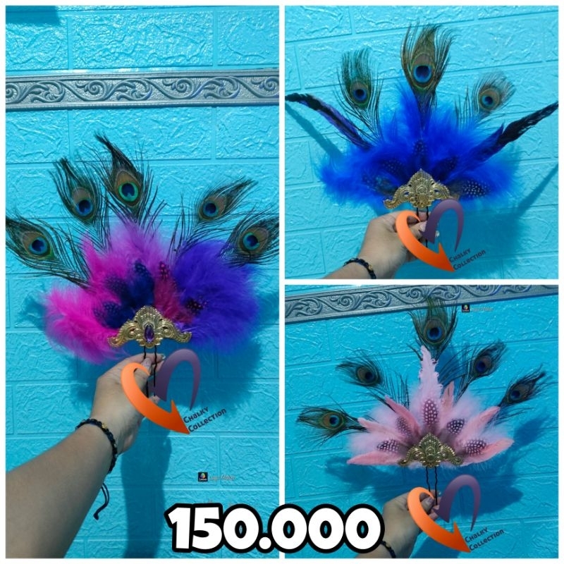 BULU UDENG CELENG SRENGGI FULL BULU MERAK