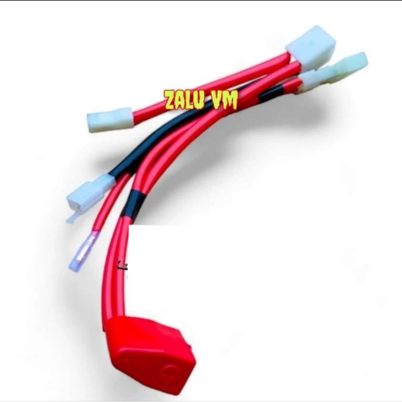 KABEL AKI ACCU POSITIF MOTOR YAMAHA VIXION OLD LAMA VIXION NEW 1 SET