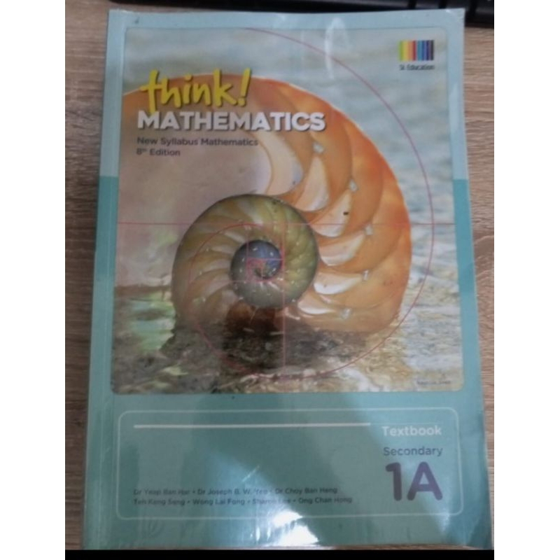Buku think mathematics 1A 1B