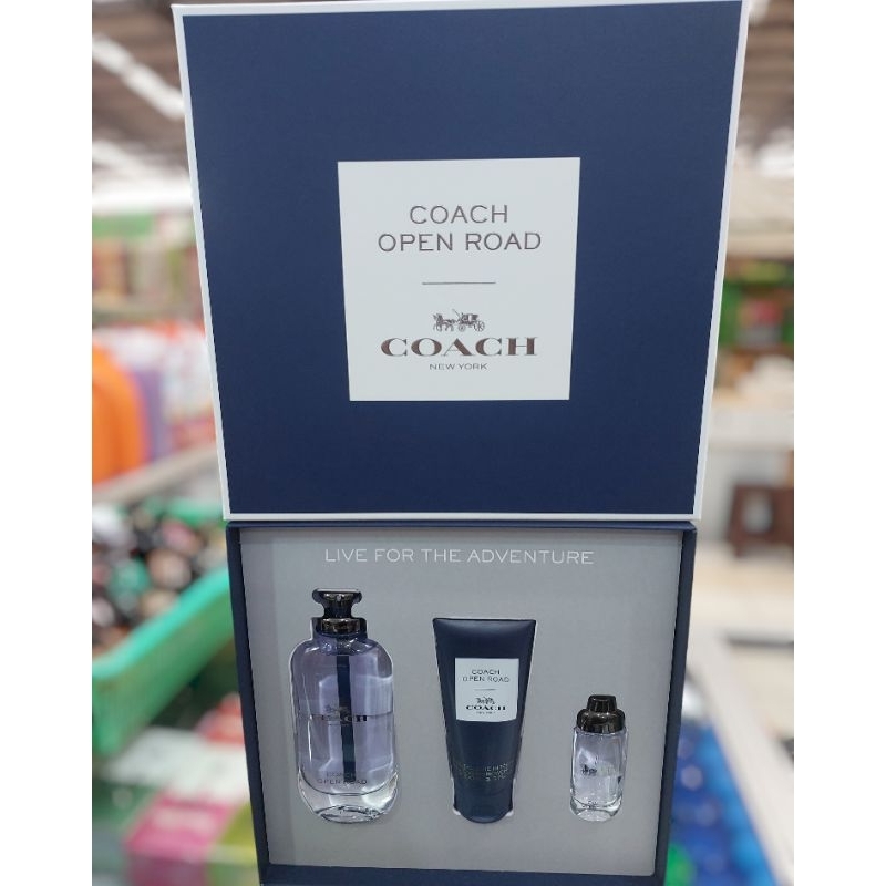 ORIGINAL PARFUM COACH OPEN ROAD SET isi 3