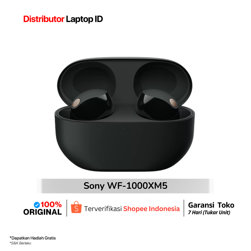 SONY TWS Headphone SONY Nirkabel WF-1000XM4 / WF-1000XM5 Original