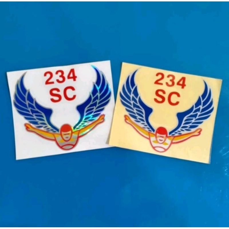 Sticker Cutting 234 SC Timbul