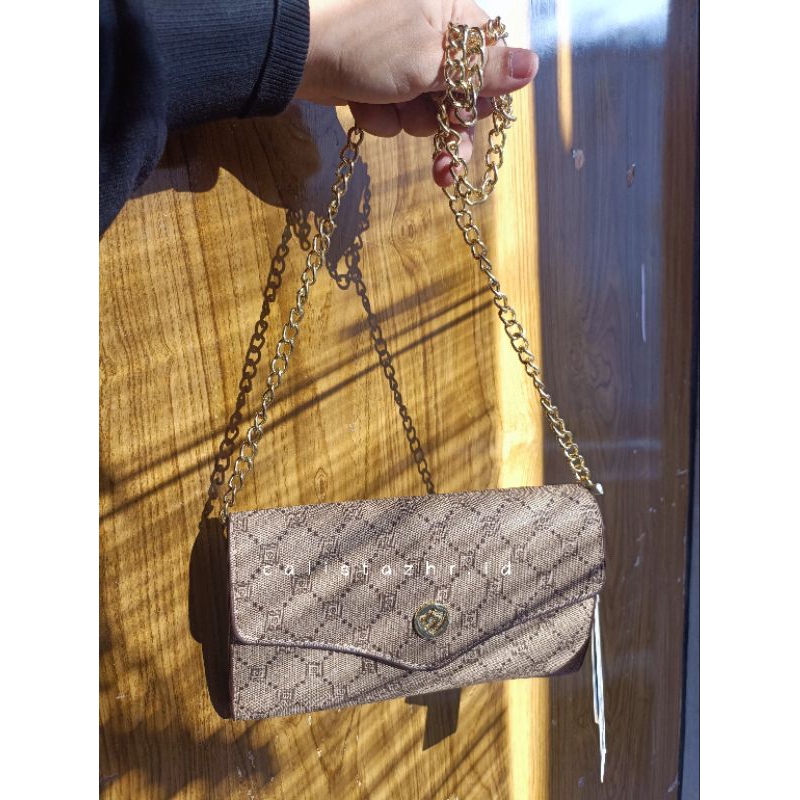 TAS AOLONG NABILA / TAS DOMPET AOLONG JIELSHI NABILA / SLINGBAG AOLONG NABILA FULL PU LEATHER