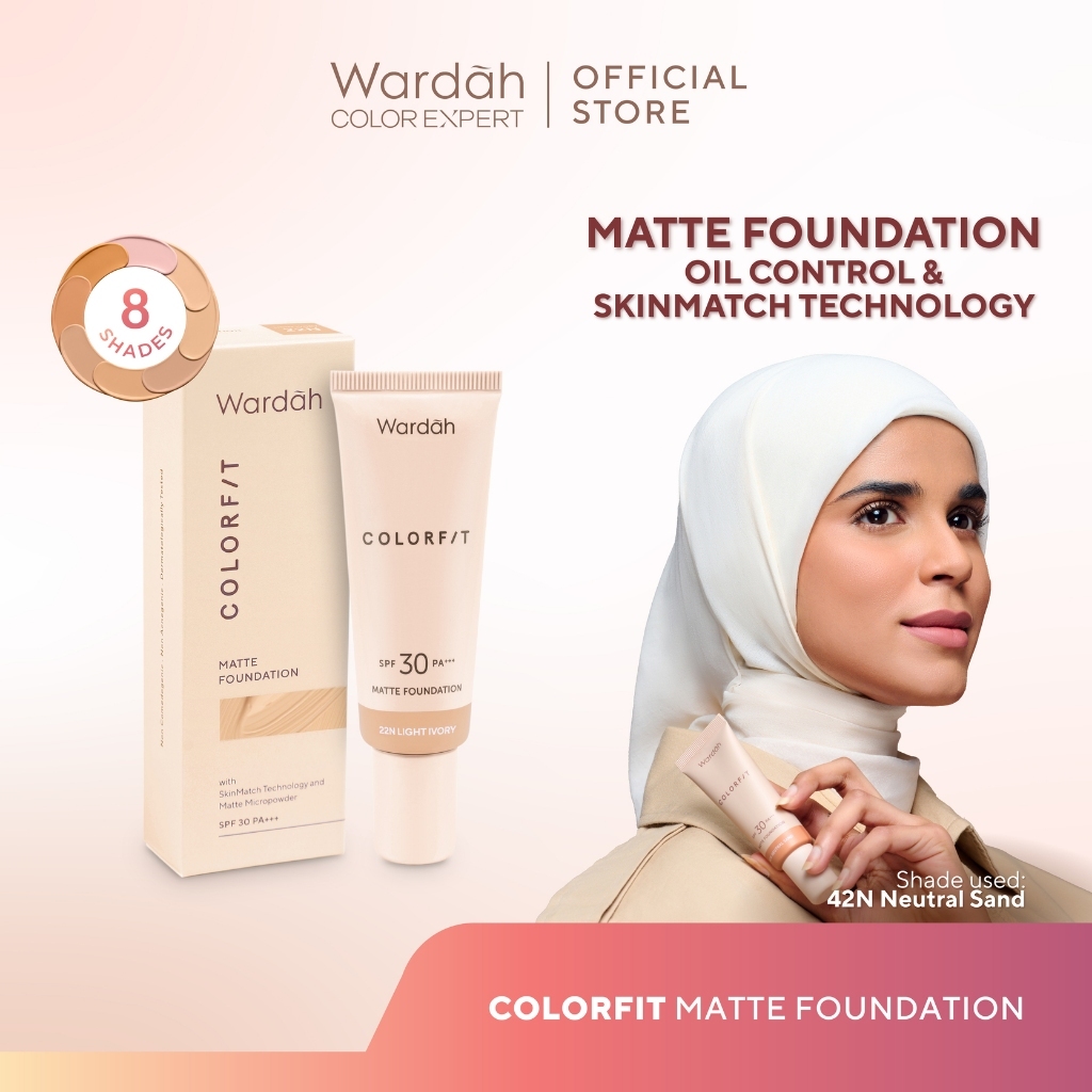 Wardah Colorfit Matte Foundation