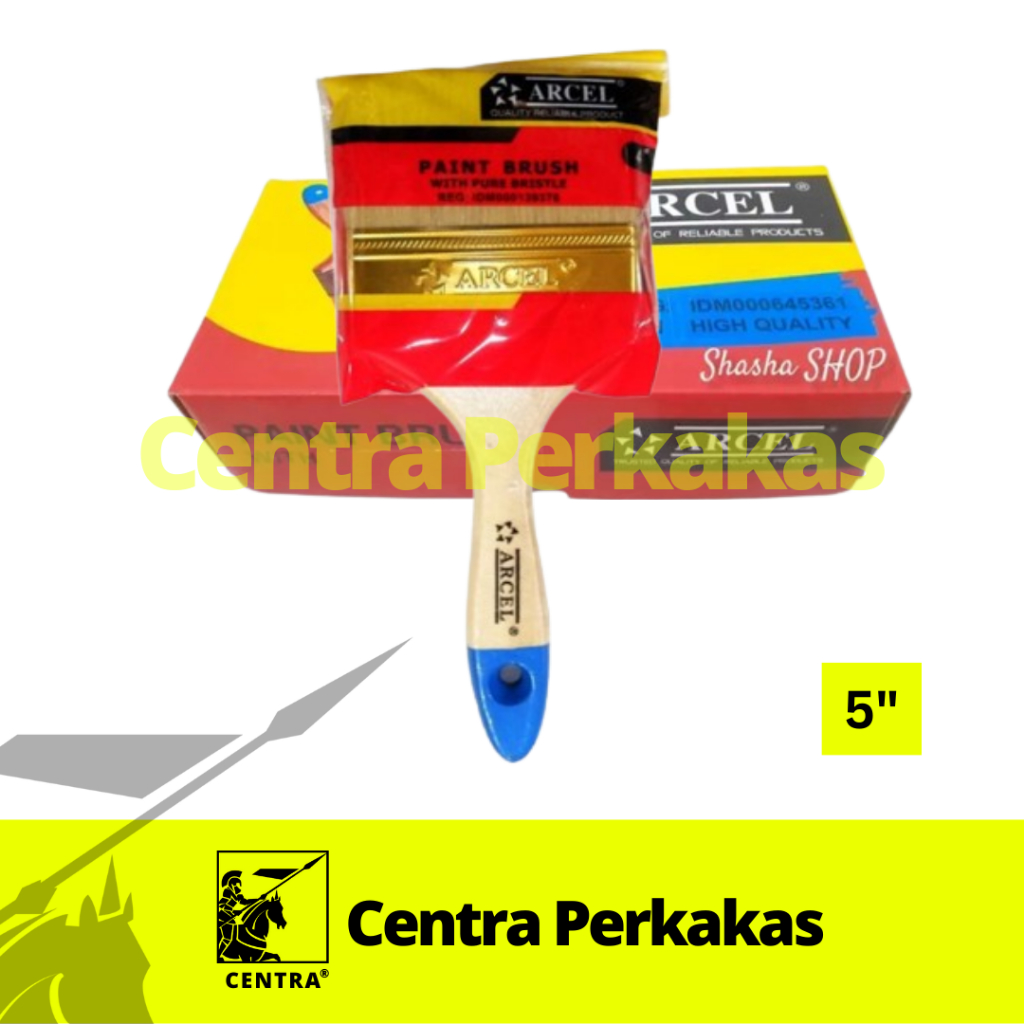 

Kuas Putih Kuas Arcel Ukuran 5" Type 422