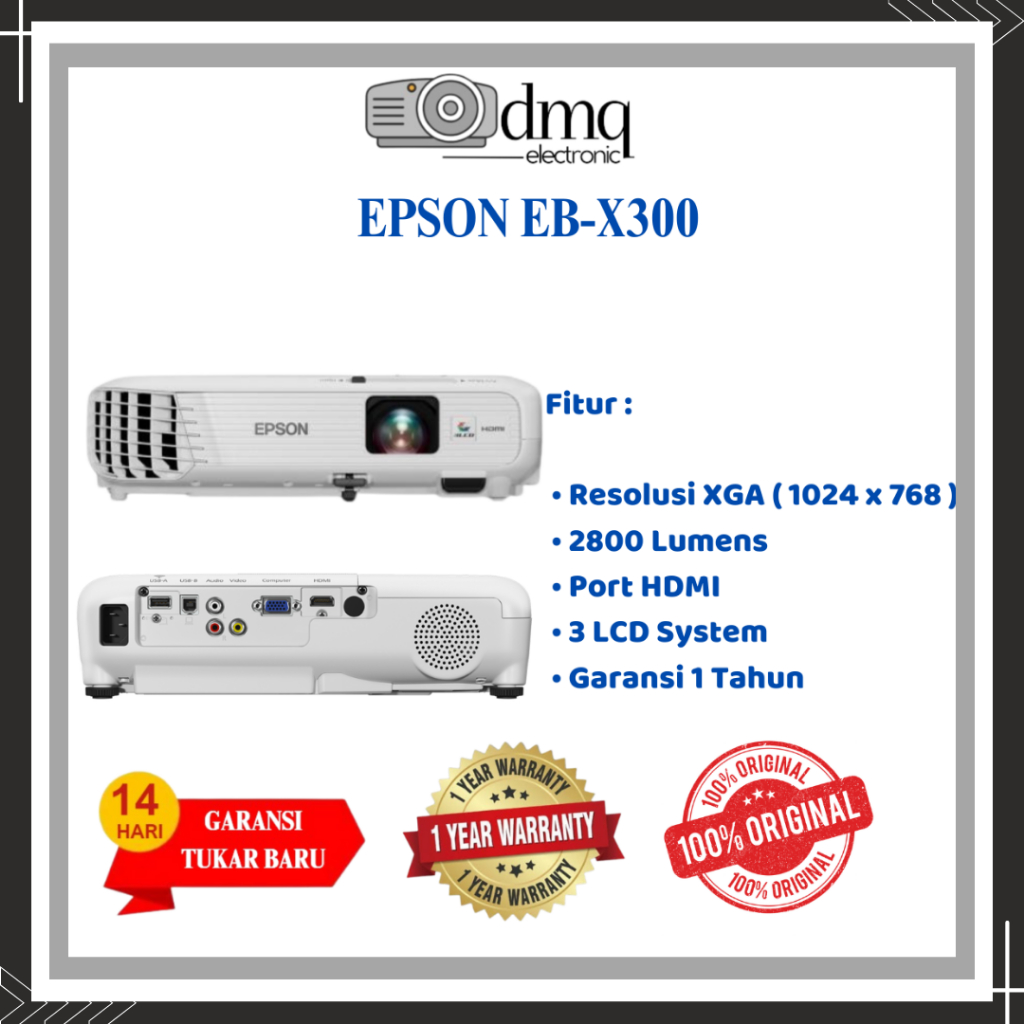 Epson Eb x300 / Proyektor Epson Eb x 300