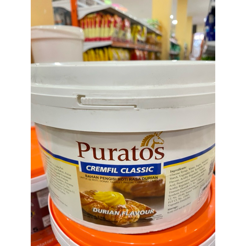 Puratos Cremfil Classic Durian 5kg