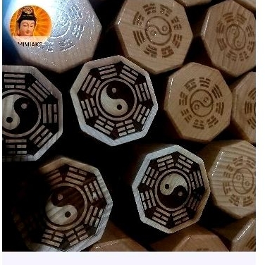 

Stempel Ba Gua/ Pat Kua Dewa Buat Hu/Jimat/Stempel pak kua