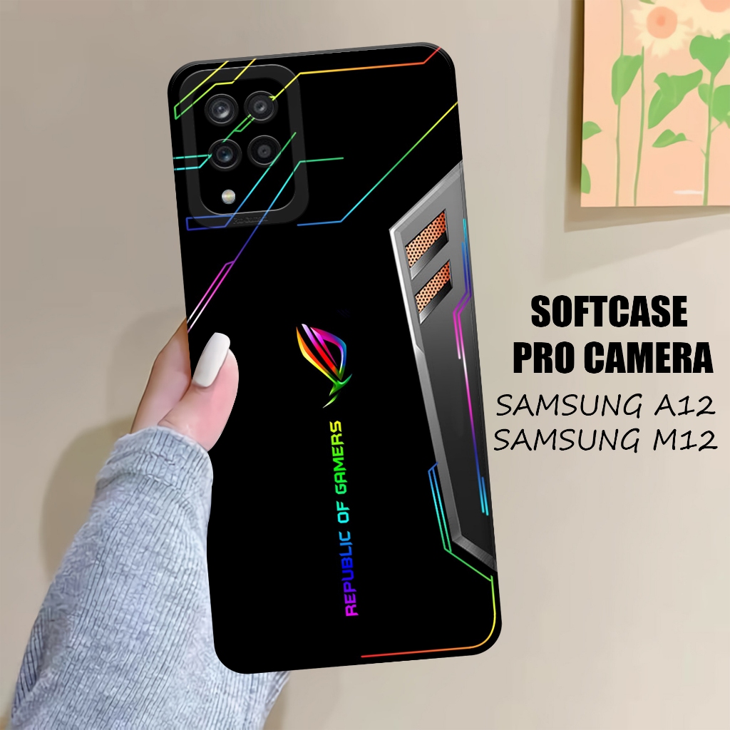 Case SAMSUNG  A12 - M12 - SAMSUNG  A12 - M12  Terbaru - Softcase  SAMSUNG A12 - M12  - Softcase Pro 