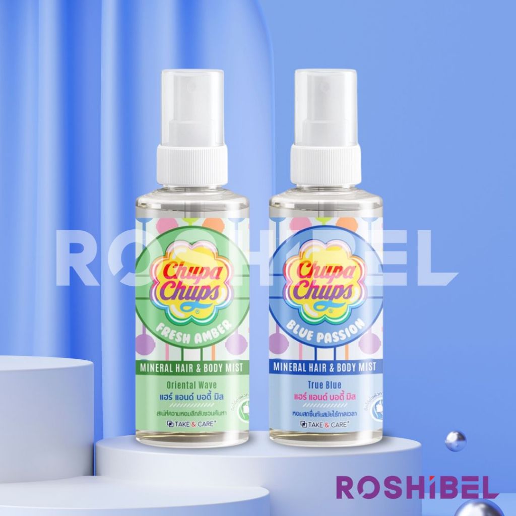ROSHIBEL - Chupa Chups Mineral Hair Body Mist Parfum Rambut Thailand Bangkok Original 60ml