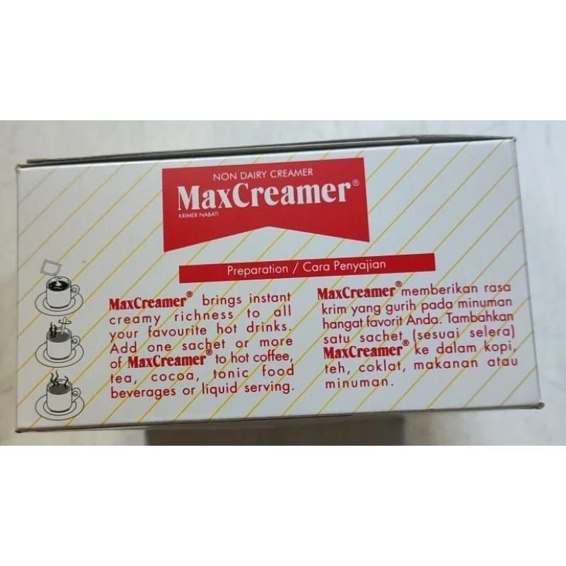 

MaxCreamer Krimer Nabati ( 1 box 50 sachet)