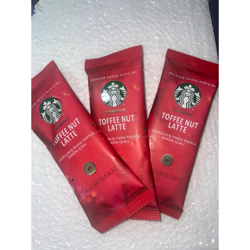 kopi starbuck sachet toffee nut latte asli turki special edition