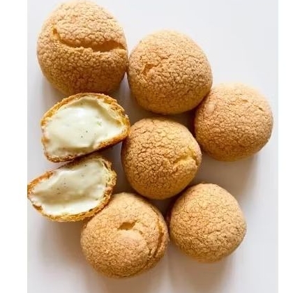 

Choux au craquelin