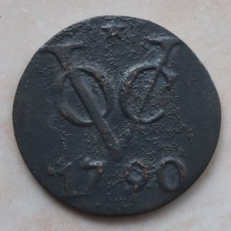 Koin Kuno VOC 1 Doit 1790 Utrecht - YN1674