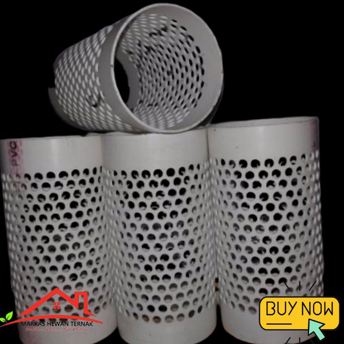 KODE I69X PIPA PARALON 4 INCH PEMBUANGAN AIR DRAINASE FILTER KOLAM IKAN TERPAL