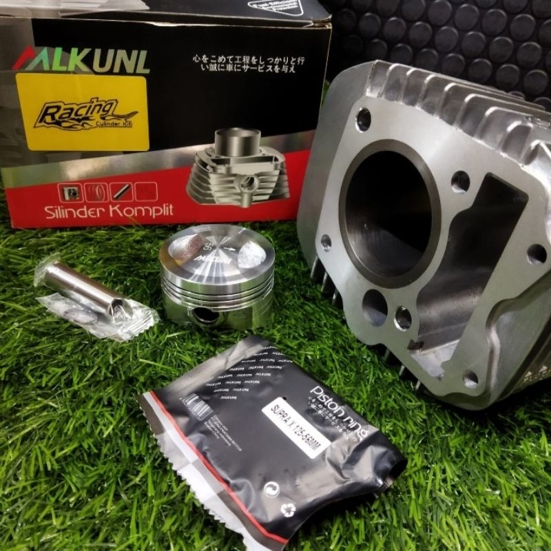 BLOK SEHER BORING SET PISTON KARISMA SUPRA X 125 BORE UP 57 MM