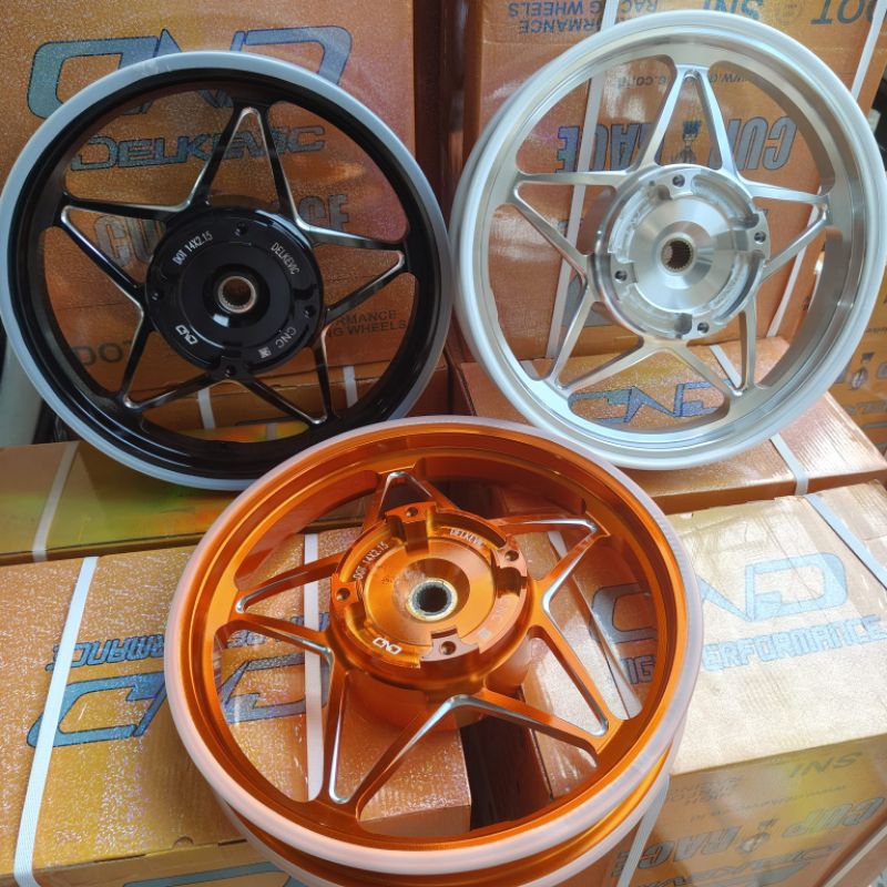 VELG DELKEVIC VARIO 160 ABS model X-1 V SPEED Original VELG VARIO 160 ABS DELKEVIC RACING X1 BINTANG