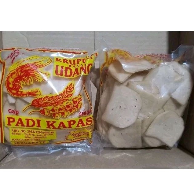 

KERUPUK UDANG SEDANG CAP PADI KAPAS KHAS INDRAMAYU