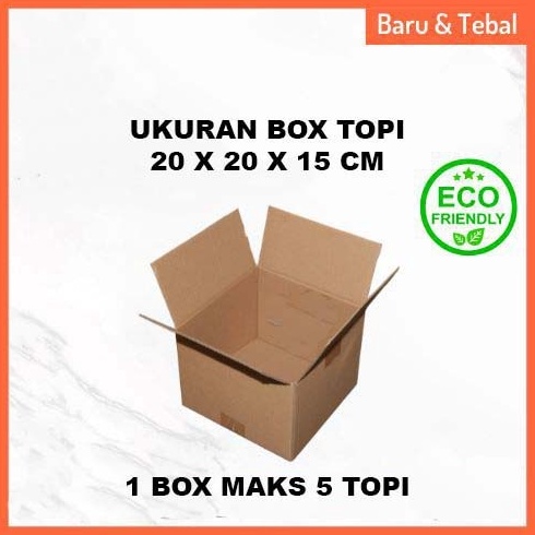 

LUAR BIASA Extra Packing Kardus Topi