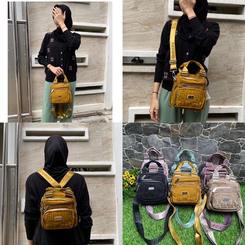 HEMAT Tas ORI CHIBAO 1813s kanvas 3fungsi