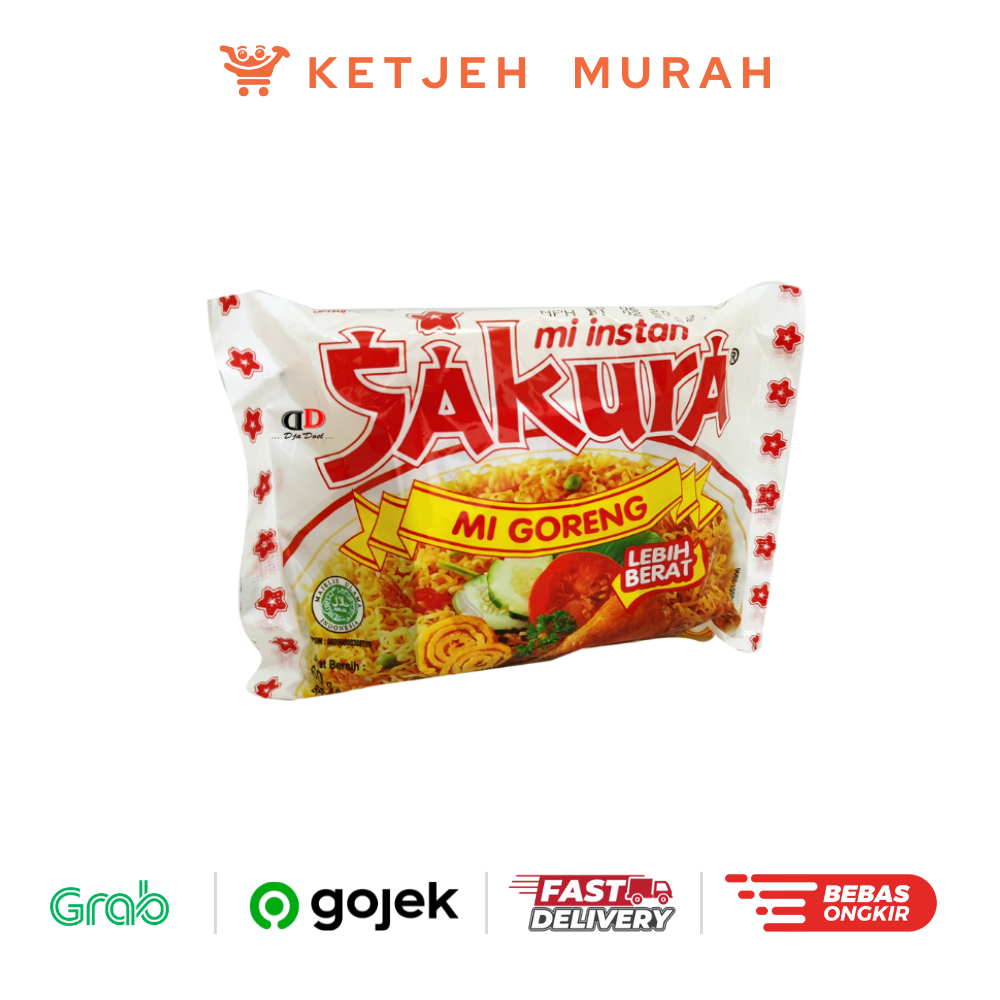 

Sakura Mie Instant Rasa Goreng 1 Pcs