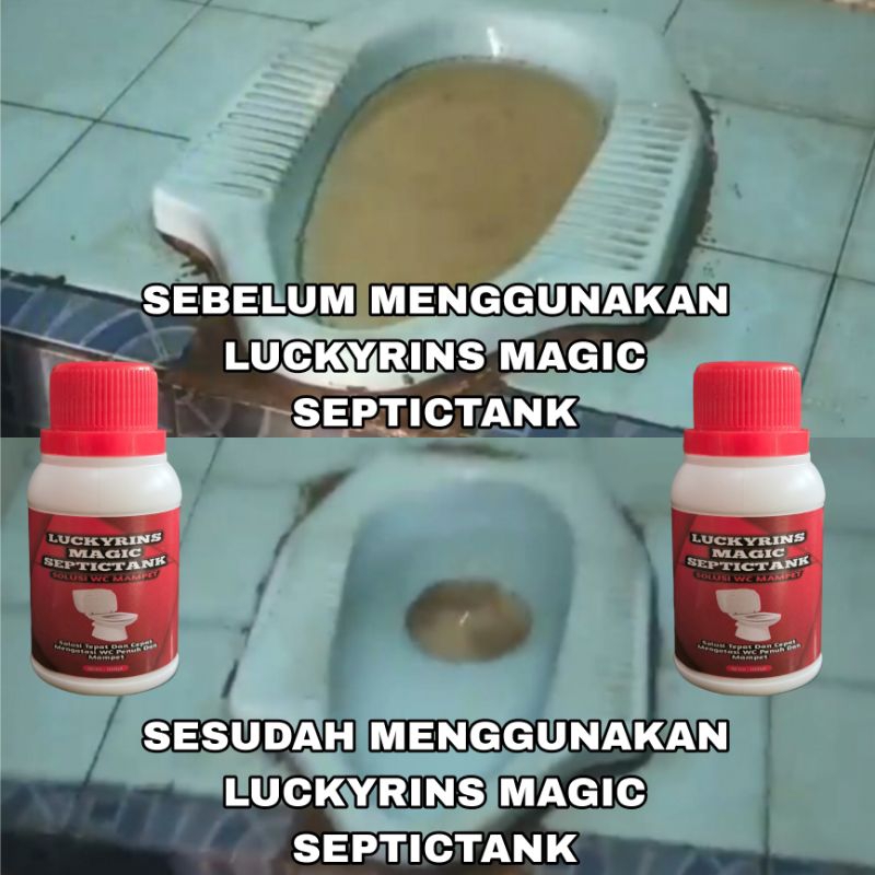 SERBUK TERBAIK PENGURAI TINJA WC MAMPET
