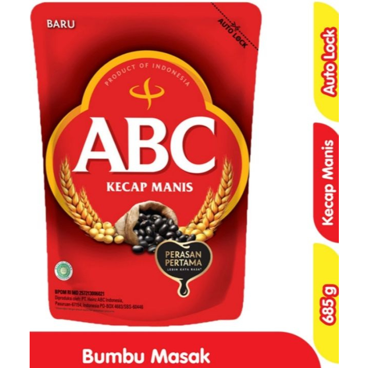 

ABC Kecap Manis 685 gr. Ready Exp Nov 25