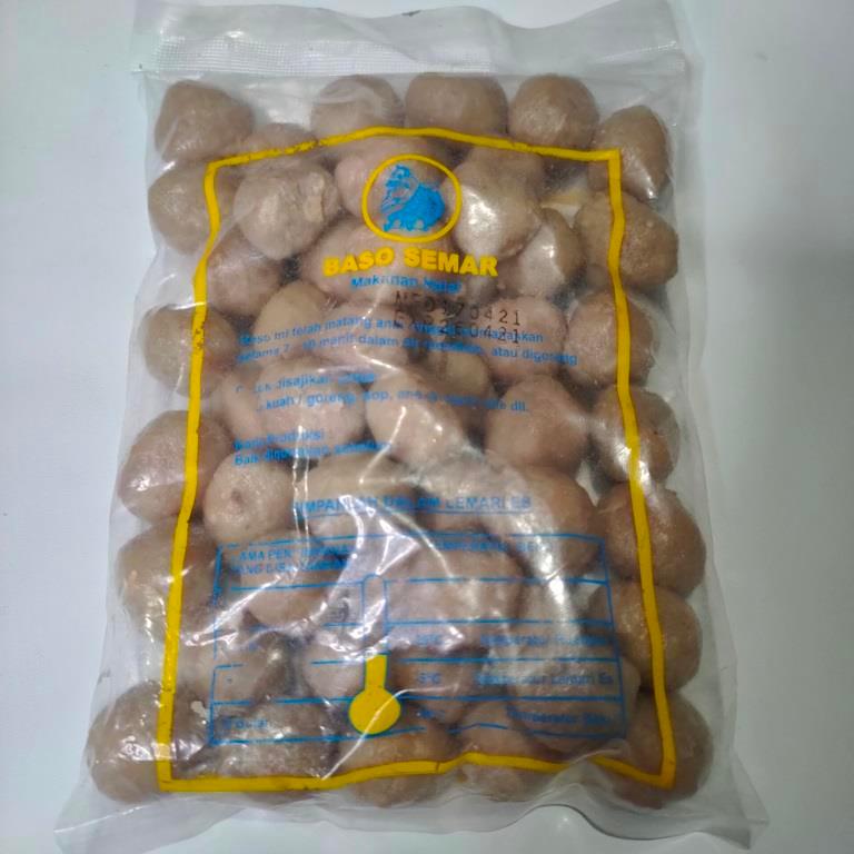 

Baso Sapi Cap Semar Isi 50 Butir Bakso Krikil Harga Murah Halal