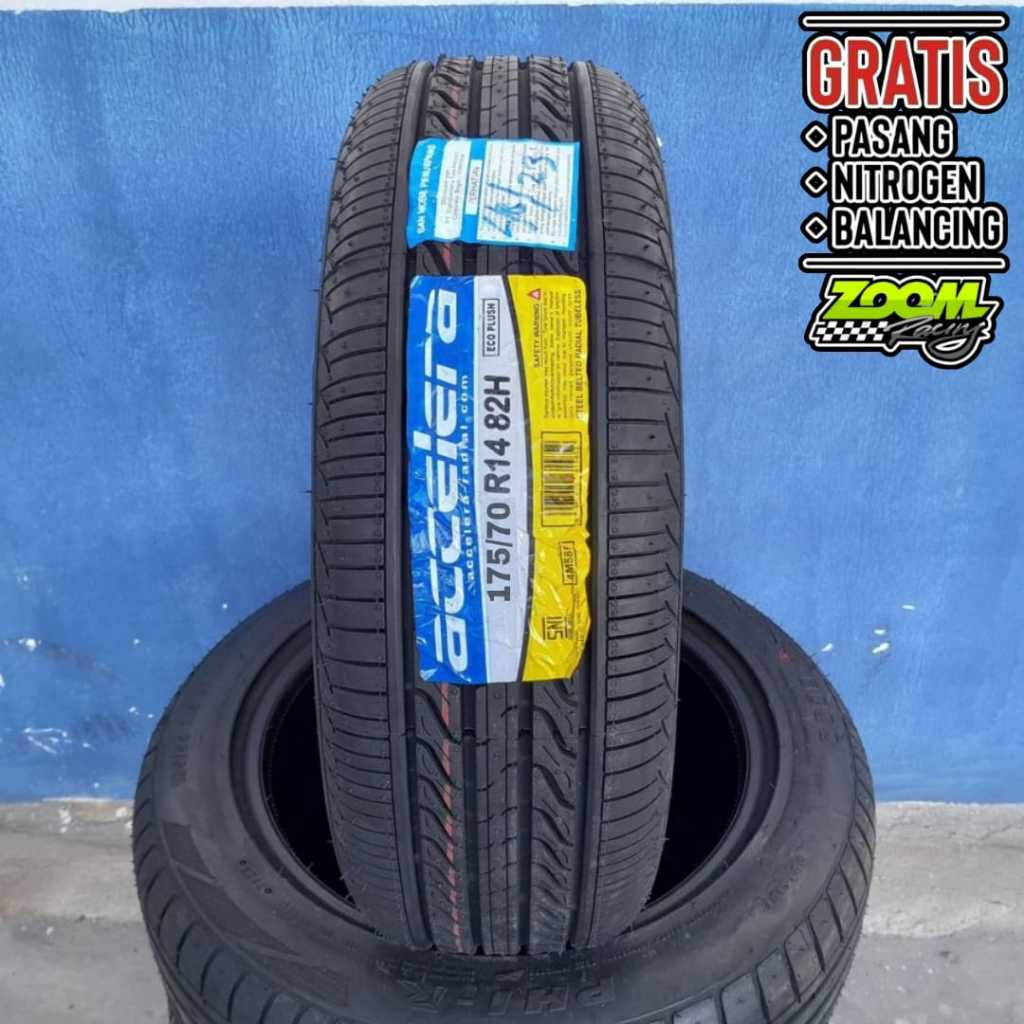 Ban Mobil Standar Pabrik Ring 14 Merk ACCELERA 175/70 R14 Ban Mobil Harian Awet Dan Murah