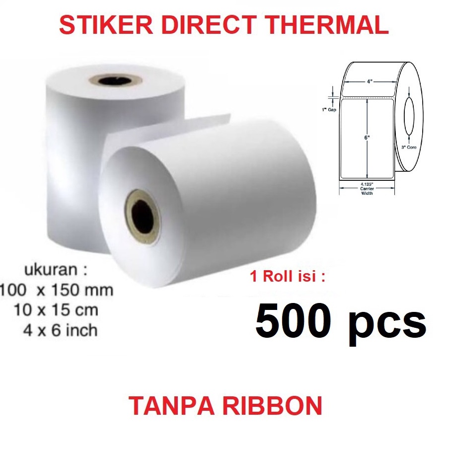 

SERBA SERBI Ennwen LL5 Label Barcode 1 X 15 mm Sticker Direct Thermal 1 x 15cm A6 Roll 5 pcs