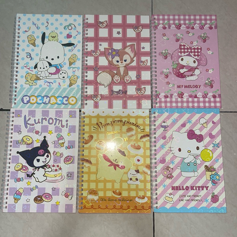 

Buku Tulis Motif Karakter Sanrio Series Isi 40 Lembar