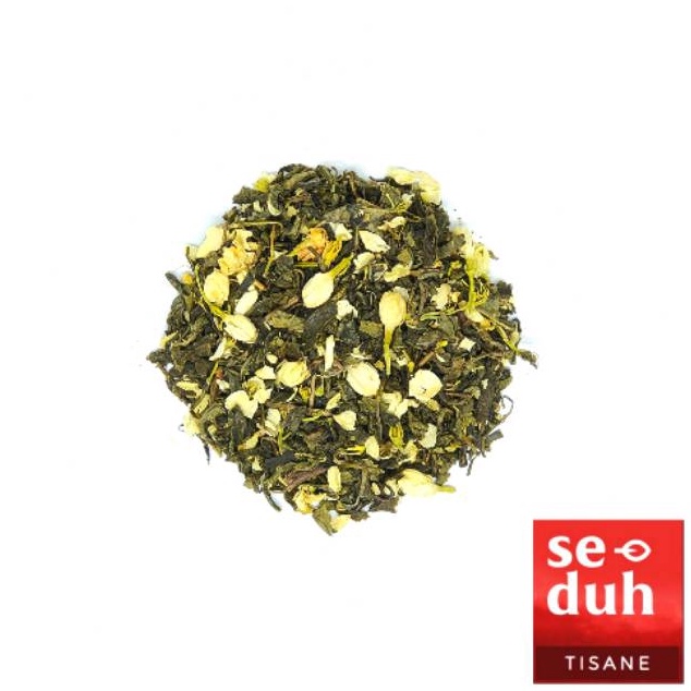 

FANTASTIS WHITE JASMINE Tea Blend Teh Hijau Melati Jasmine Green Tea 15 gram 6 gram
