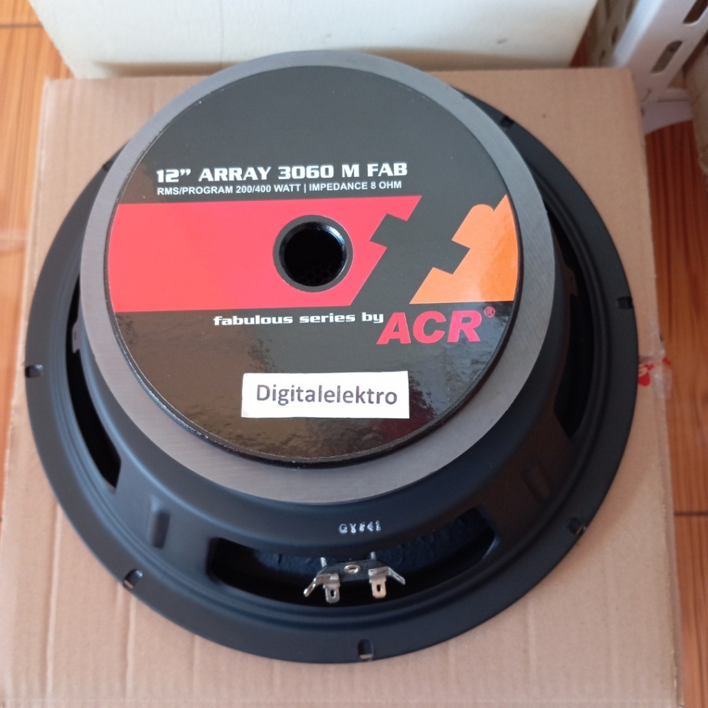 Speaker 12 inch fabulous ACR 12" Array 3060 m fab woofer 200/400 watt
