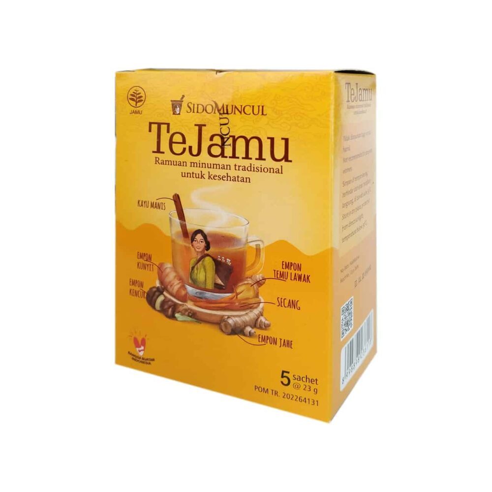 

TeJamu Sidomuncul Box isi 5 Sachet - Ramuan Minuman Tradisional (SEMARANG)