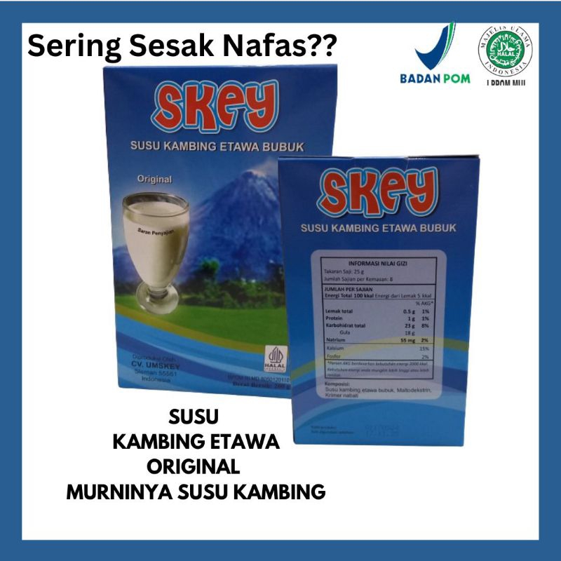 

Susu Kambing Etawa Murni Bubuk untuk Membantu Menjaga Sistem Kekebalan Tubuh 250 gram