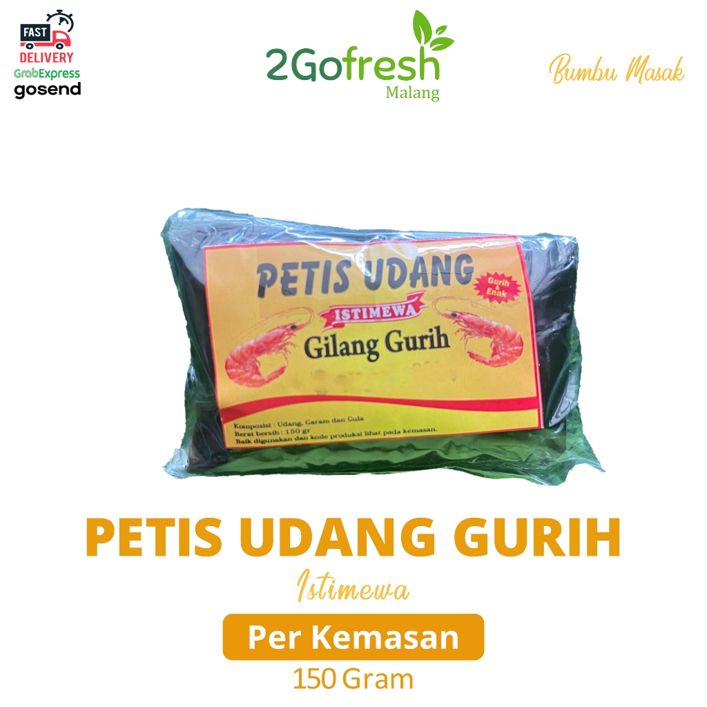 

Petis Udang Gurih & istimewa 150gr - Sayur Sayuran