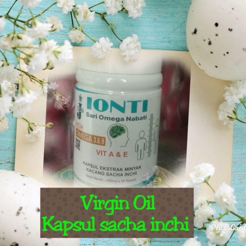 Sacha inchi oil kapsul @50 kapsul/minyak Sacha inchi/minyak omega kapsul