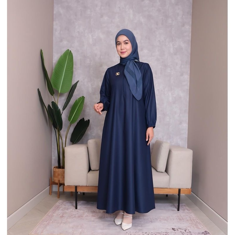 GAMIS PDH TOYOBO FODU  PREMIUM BUSUI FRENDLY/GAMIS KEKINIAN WANITA TEEBARU
