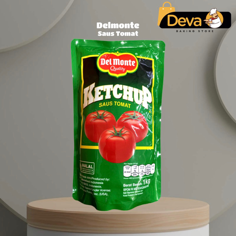 

Del Monte Ketchup - Delmonte Saus Tomat 1kg