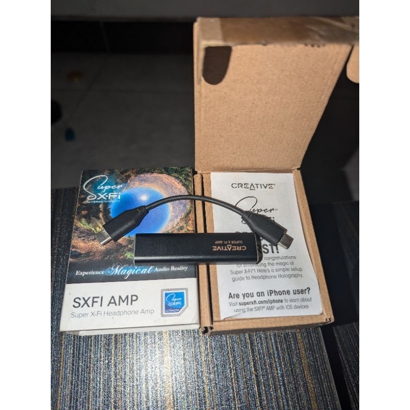 sxfi creative amp, dac powerful murah