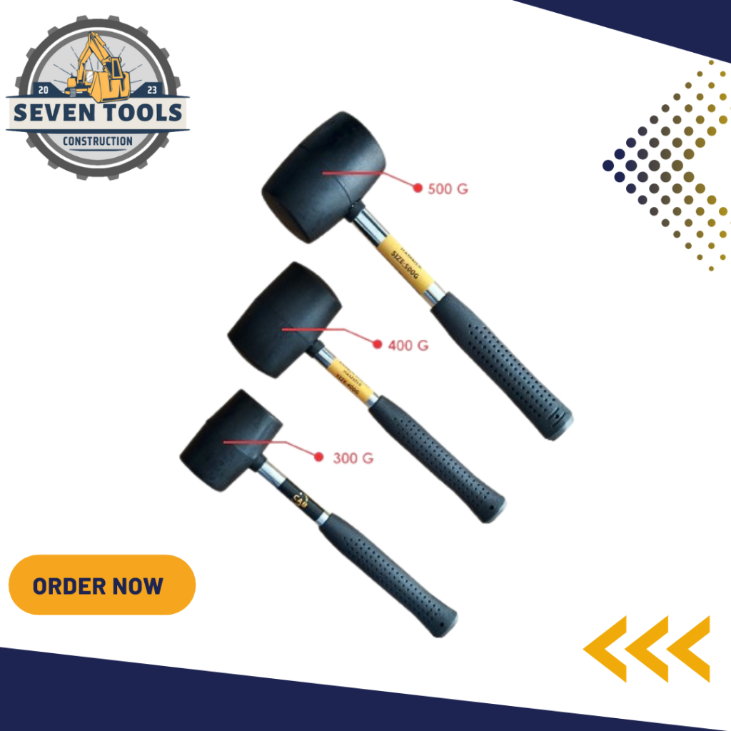 [ST] Palu Karet Keramik / Rubber Hammer / Palu Karet Lantai Keramik / Palu Granit High Quality Gagan