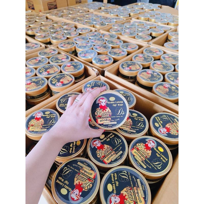 LULUR BEDAK LOTONG RATU DS BPOM 100 % ORI isi 250 gram / BEDDA LOTONG / LULUR DS
