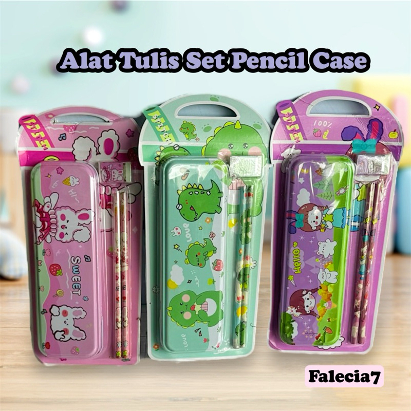 

Cod - Falecia7 Kotak Pensil Alat Tulis Lucu Perlengkapan Belajar Anak set Souvenir Kado Ulang Tahun Anak